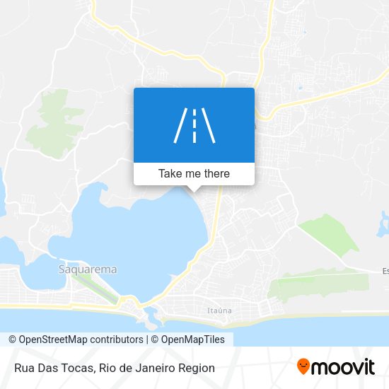 Rua Das Tocas map