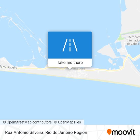 Rua Antônio Silveira map