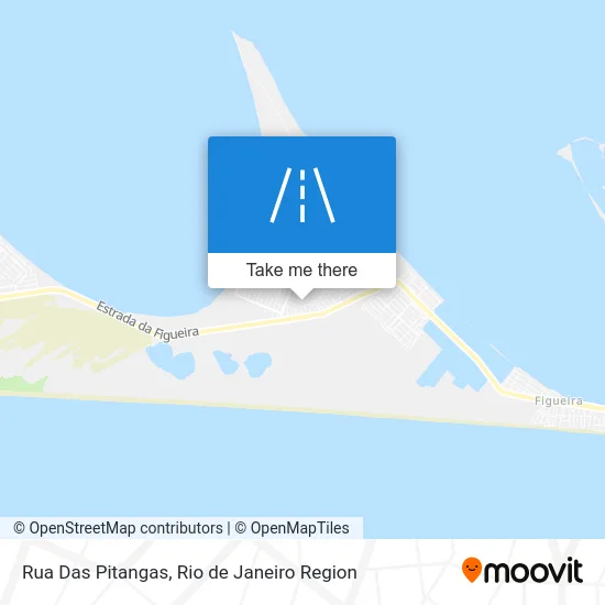 Rua Das Pitangas map