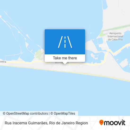 Rua Iracema Guimarães map