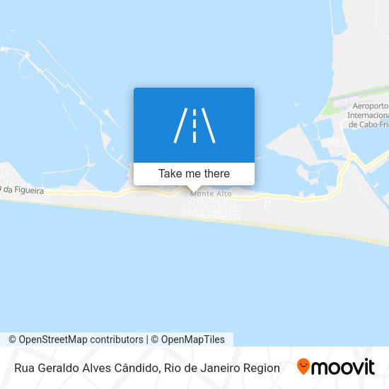 Rua Geraldo Alves Cândido map