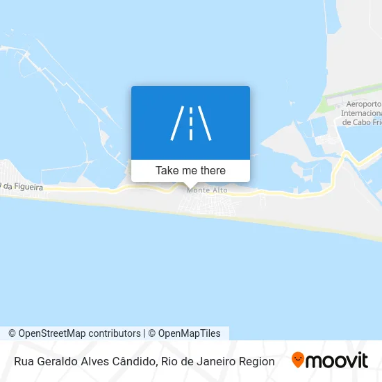 Rua Geraldo Alves Cândido map