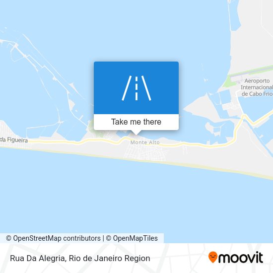 Rua Da Alegria map