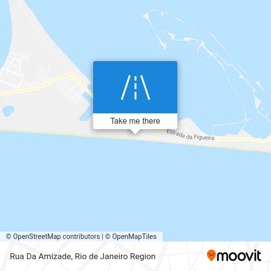 Rua Da Amizade map