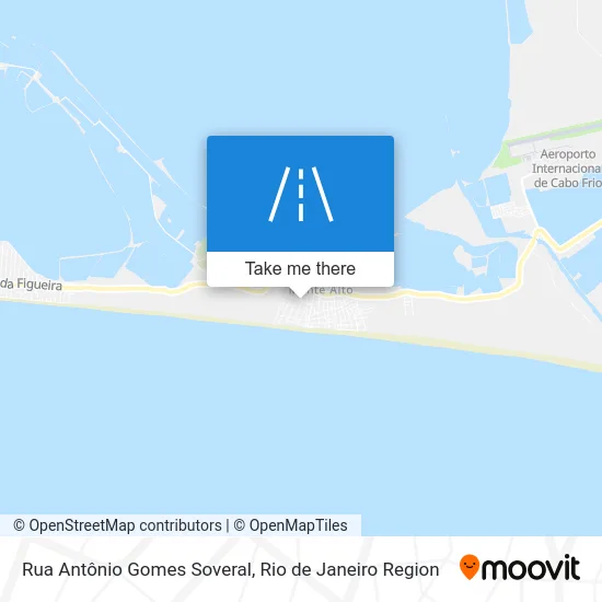Rua Antônio Gomes Soveral map