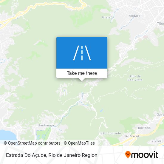 Estrada Do Açude map
