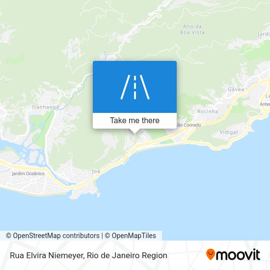 Rua Elvira Niemeyer map