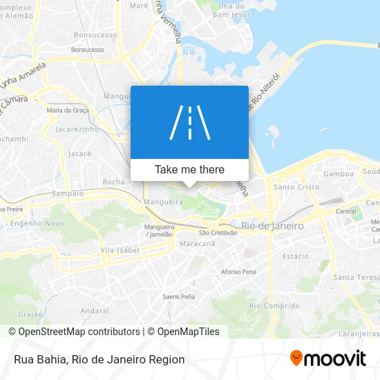 Rua Bahia map
