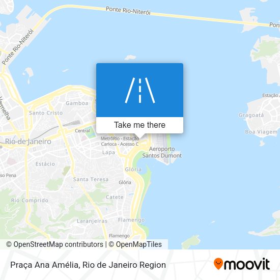 Praça Ana Amélia map