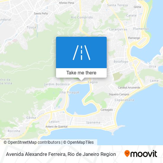 Mapa Avenida Alexandre Ferreira