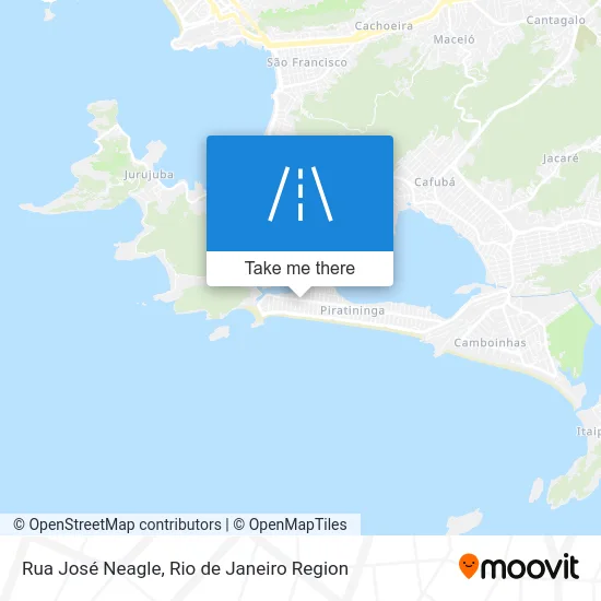 Rua José Neagle map
