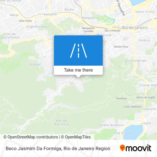 Beco Jasmim Da Formiga map