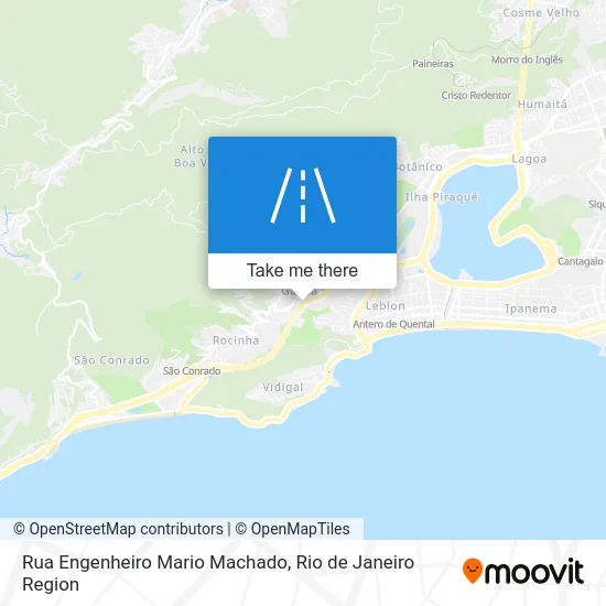 Rua Engenheiro Mario Machado map