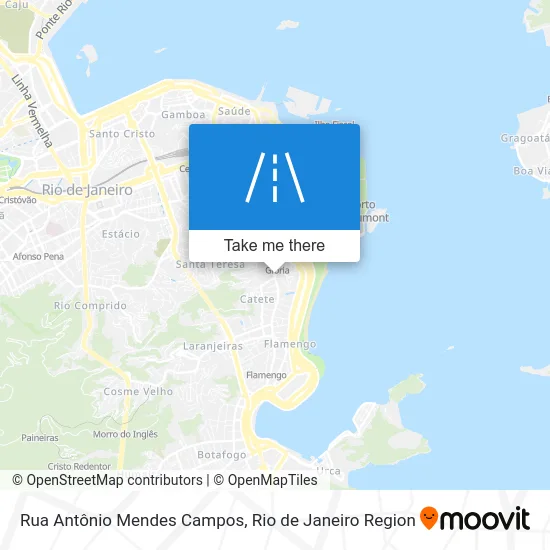 Rua Antônio Mendes Campos map