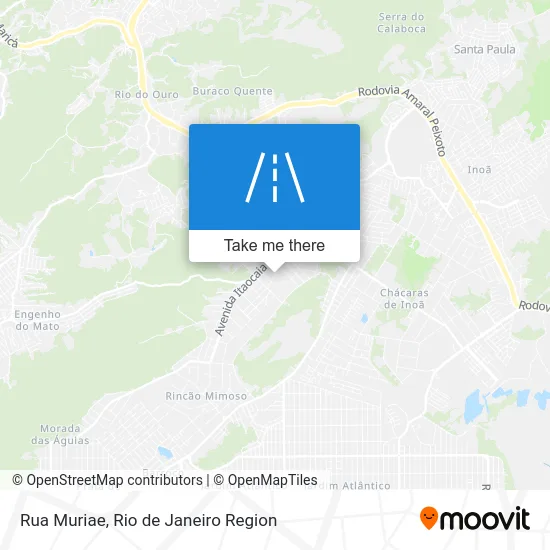 Rua Muriae map