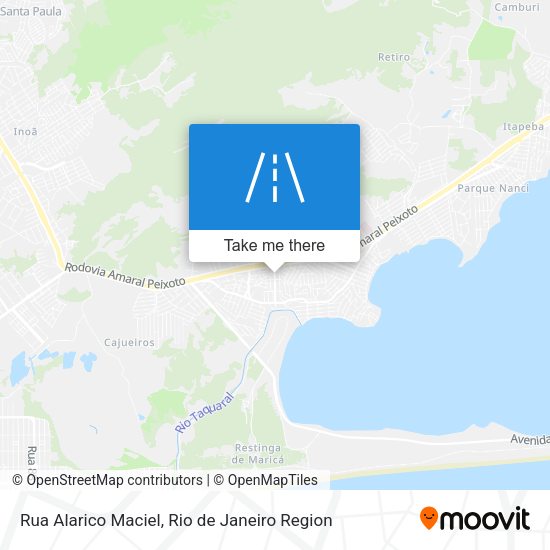 Rua Alarico Maciel map