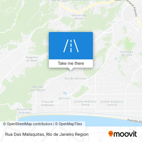 Rua Das Malaquitas map