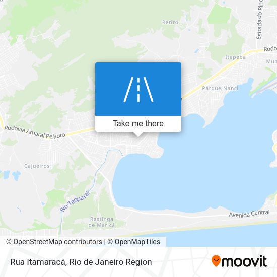 Rua Itamaracá map