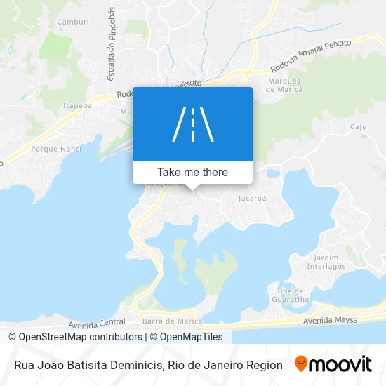 Rua João Batisita Deminicis map