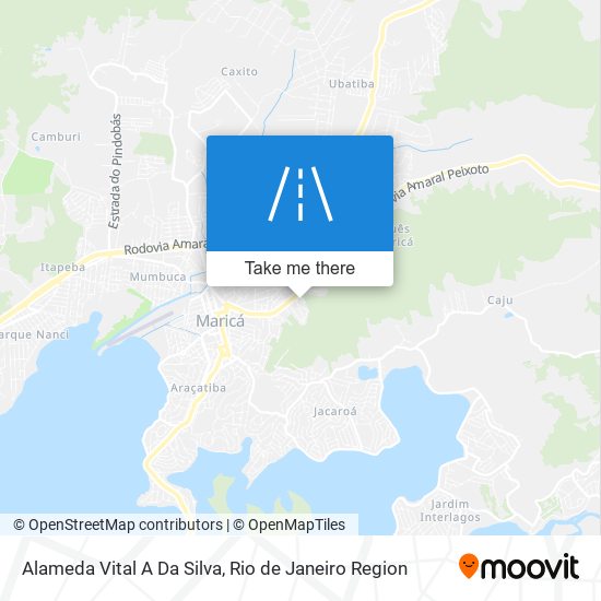 Mapa Alameda Vital A Da Silva