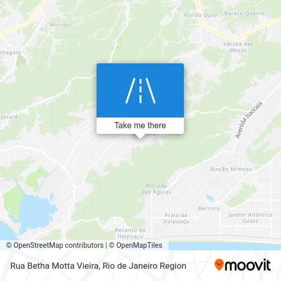Rua Betha Motta Vieira map