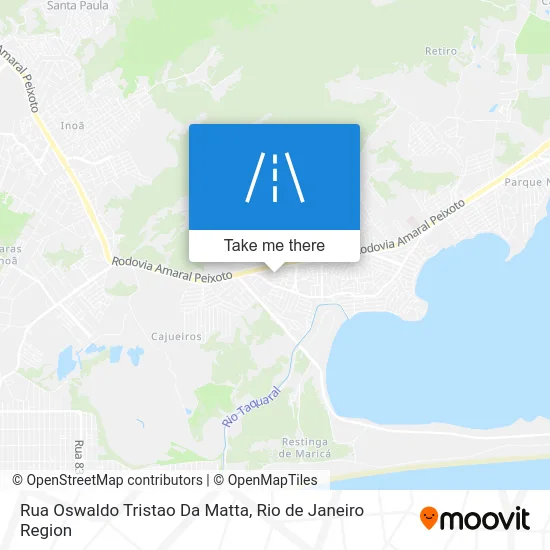 Rua Oswaldo Tristao Da Matta map
