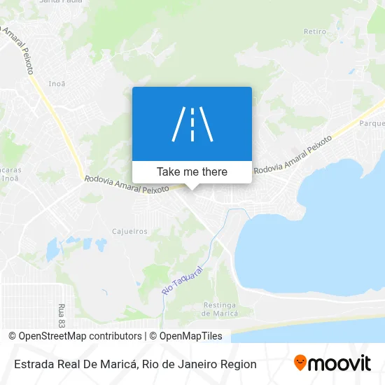 Estrada Real De Maricá map