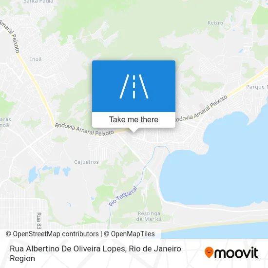 Rua Albertino De Oliveira Lopes map