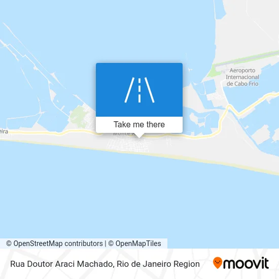 Rua Doutor Araci Machado map