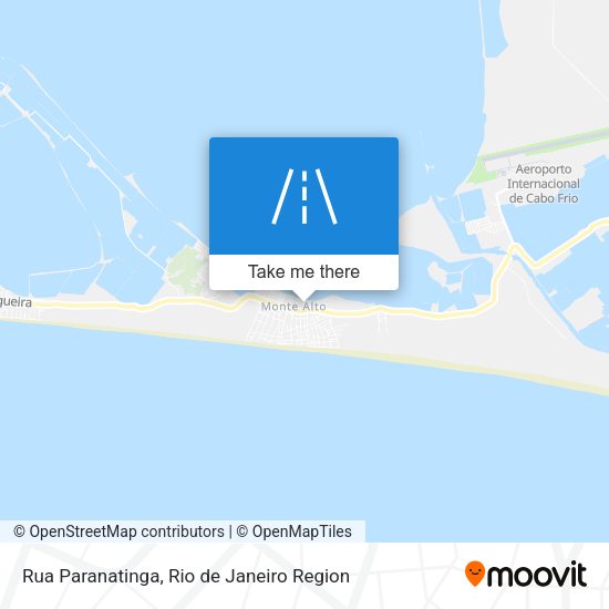 Rua Paranatinga map