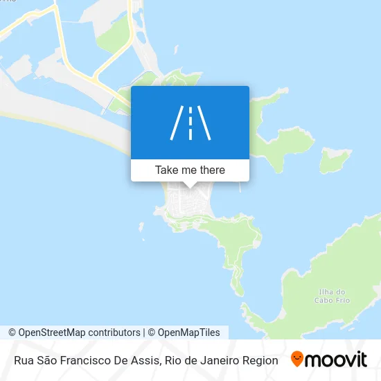 Rua São Francisco De Assis map