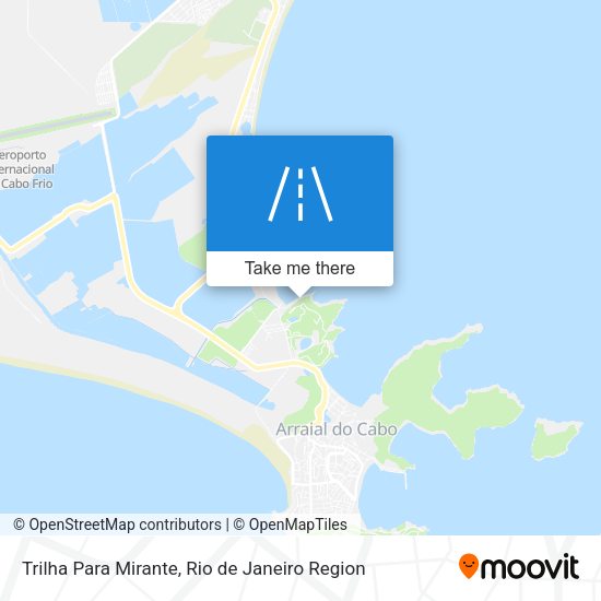 Trilha Para Mirante map