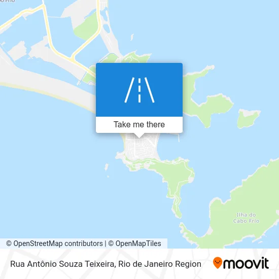 Rua Antônio Souza Teixeira map