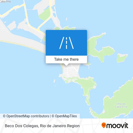 Beco Dos Colegas map