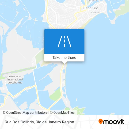 Rua Dos Colibris map