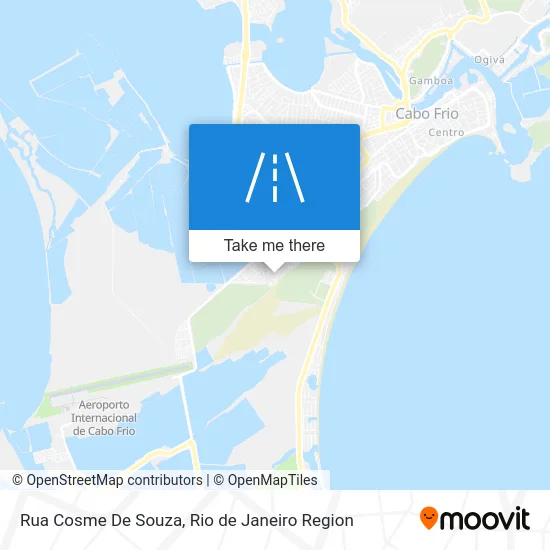 Rua Cosme De Souza map