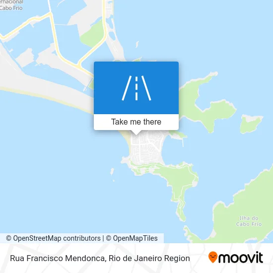 Rua Francisco Mendonca map