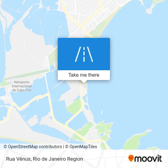 Rua Vênus map