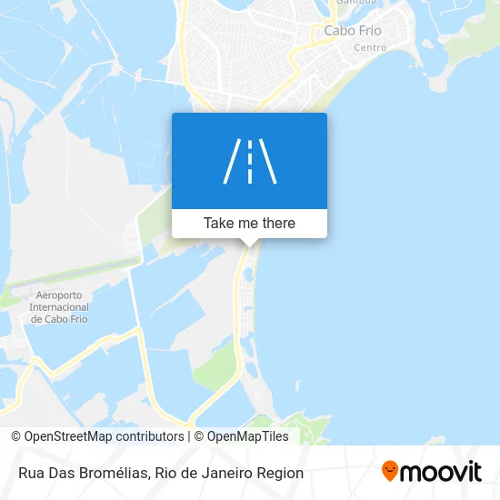 Rua Das Bromélias map