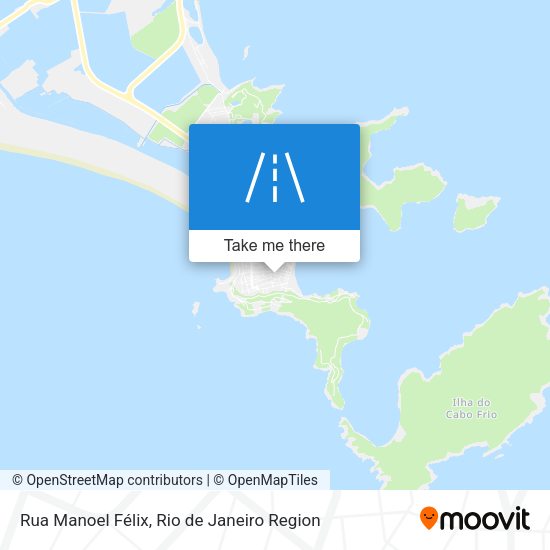 Rua Manoel Félix map