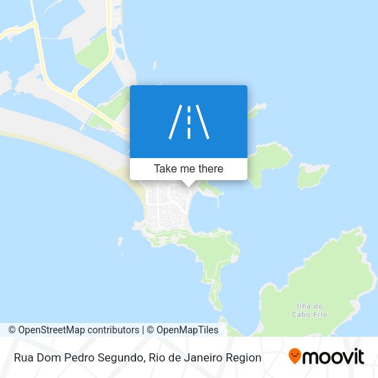 Rua Dom Pedro Segundo map