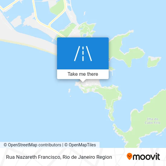 Rua Nazareth Francisco map