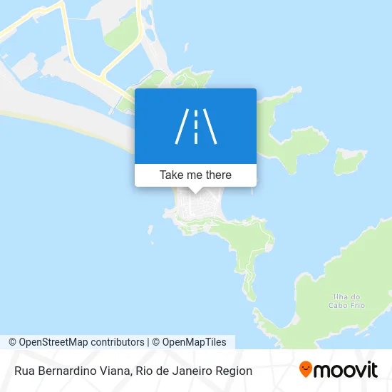 Rua Bernardino Viana map