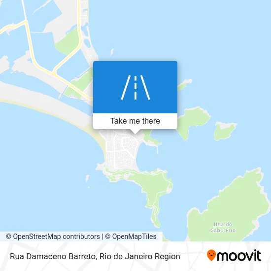 Rua Damaceno Barreto map