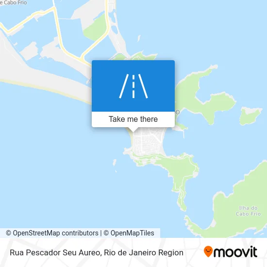 Rua Pescador Seu Aureo map