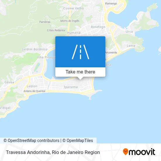 Travessa Andorinha map