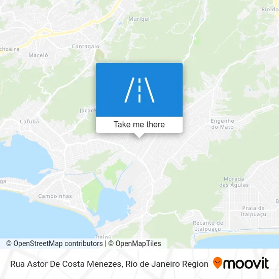 Rua Astor De Costa Menezes map