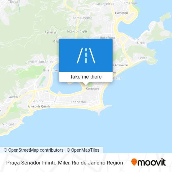 Praça Senador Filinto Miler map