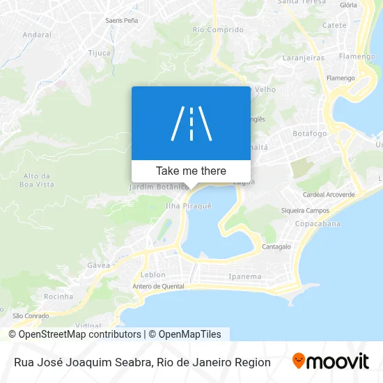 Rua José Joaquim Seabra map