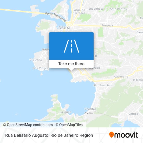 Rua Belisário Augusto map